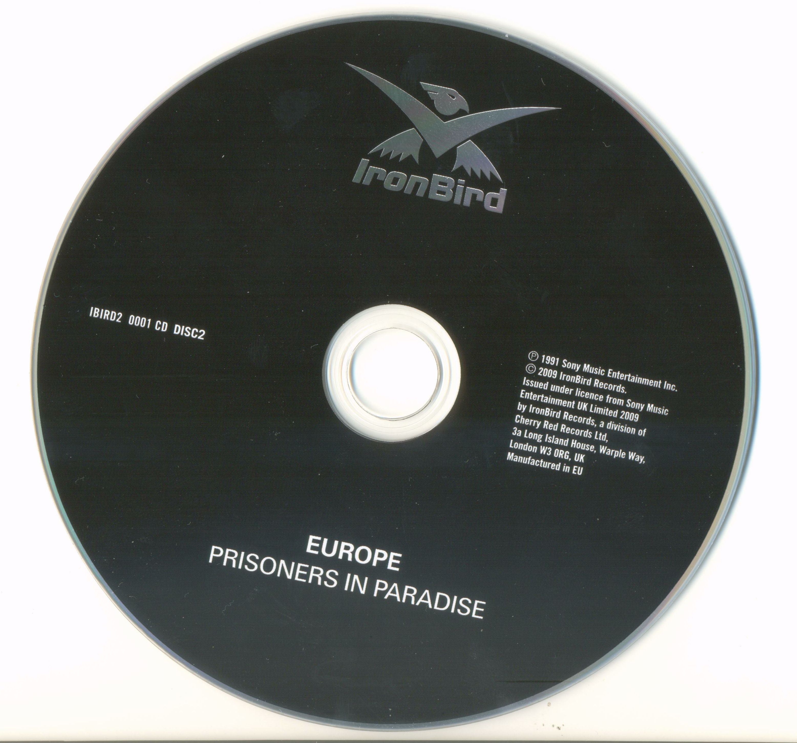 Europe  Out of This World & Prisoners in Paradise : CD2